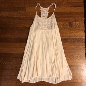 Cream dress